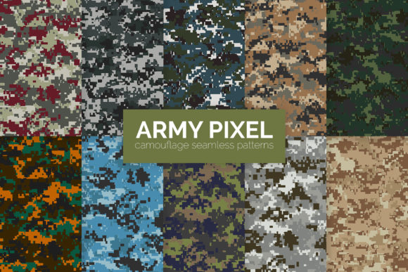 Army Pixel Camouflage Patterns: A Versatile Tool for Modern Creatives