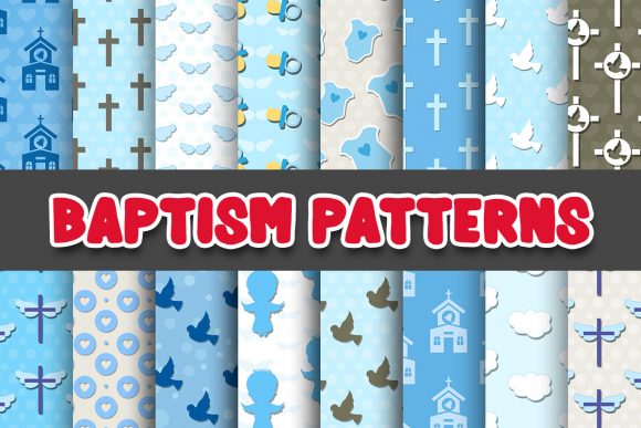 Baptism Boy Digital Paper Patterns: Strategic Uses for Creative Professionals and Small Business Owners