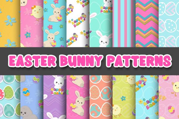Easter Bunny Patterns for Creative Design