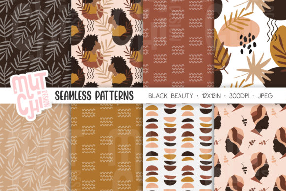 Embracing Culture and Creativity: The Beauty of Black Woman Seamless Patterns in Digital Design