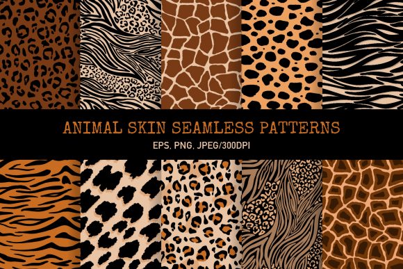 Exploring the World of Animal Skin Seamless Patterns: Design, Versatility, and Practical Use