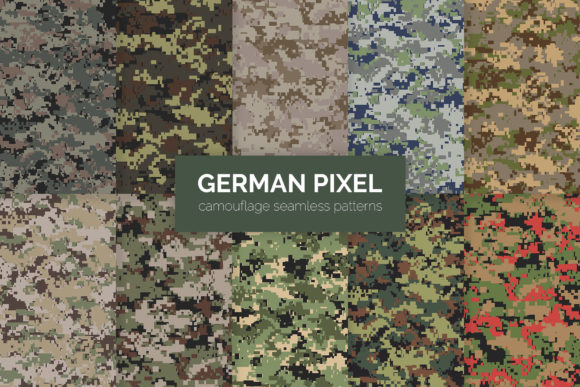 German Pixel Camouflage Patterns: Strategic Design Assets for Serious Creators