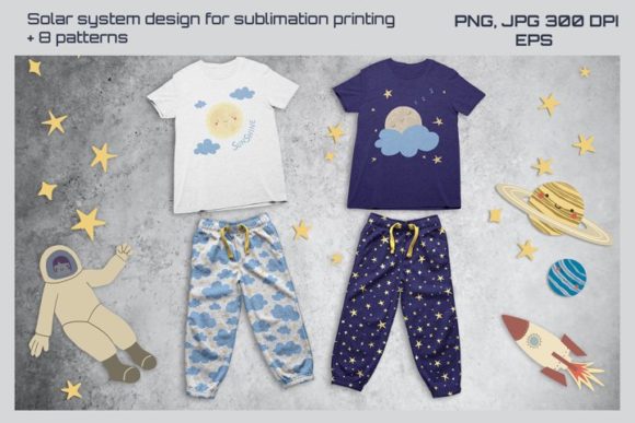 Solar System Patterns and Design for Sublimation Printing: A Complete Creative Guide